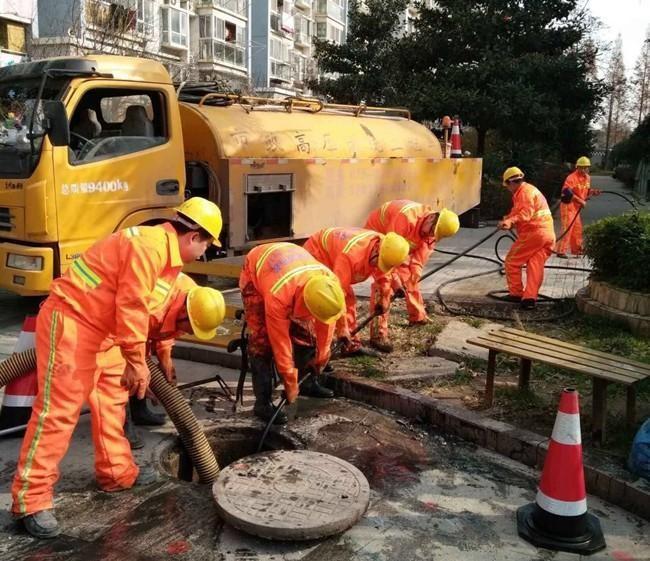 田家庵市政管道清淤